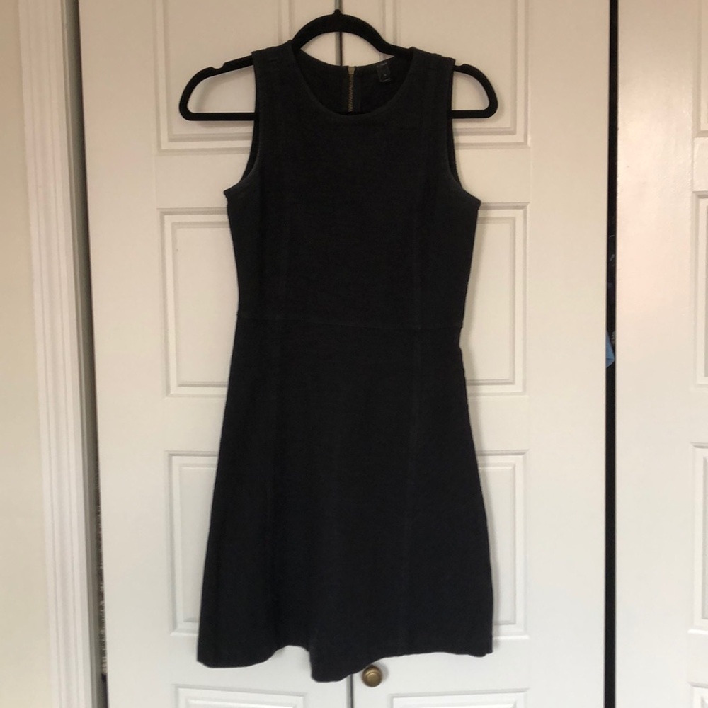 Jcrew Stretchy Black Aline Dress